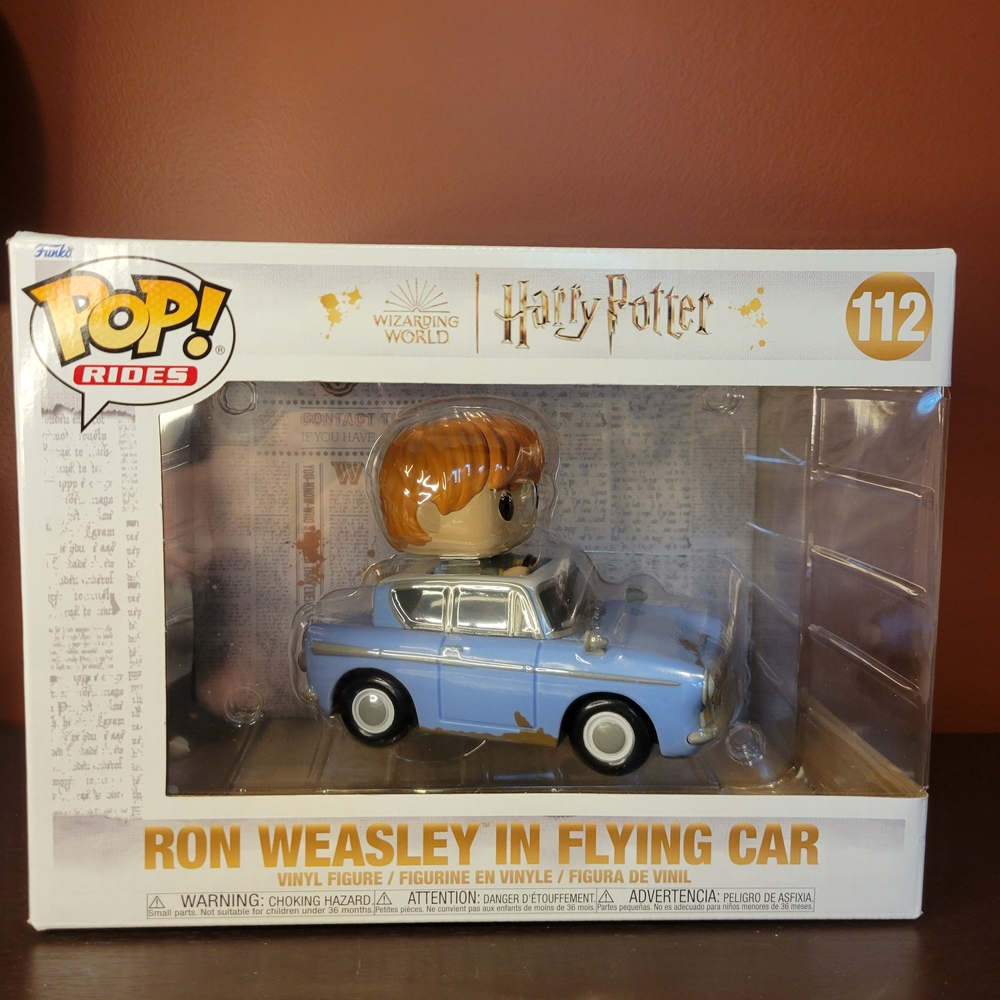 Funko Pop! Ron Weasley in Flying Car Vinyl Figure 112